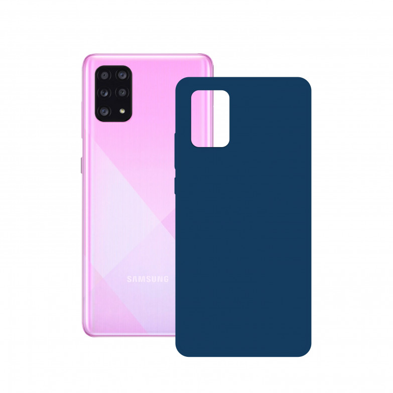 Funda para Samsung Galaxy A72, Flexible, Azul