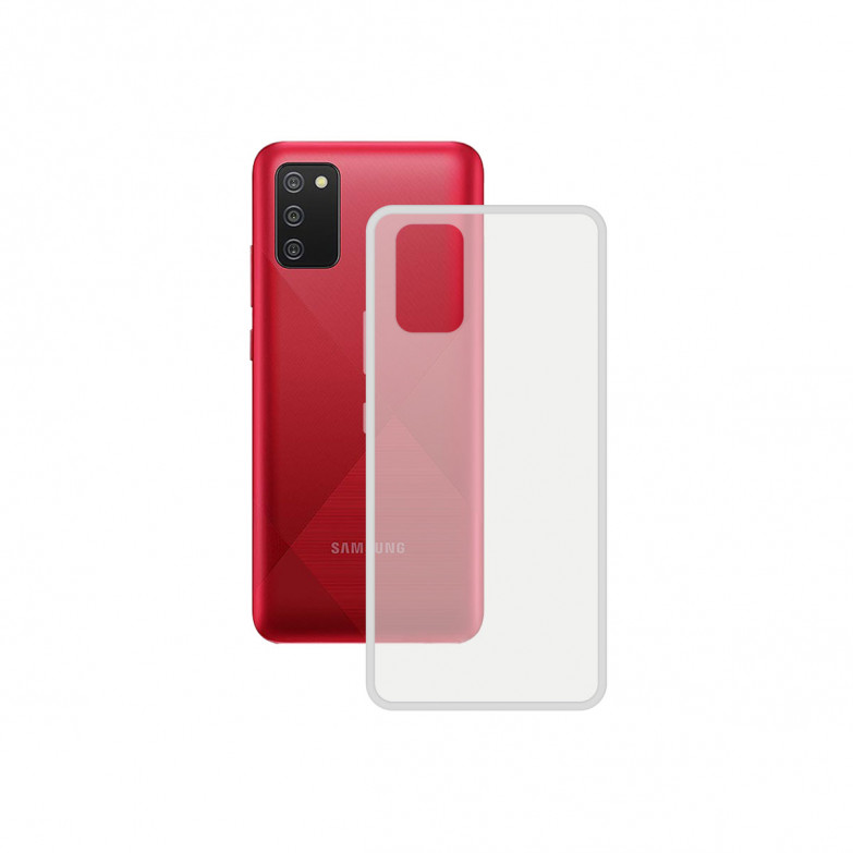 Flex Case For Galaxy A02s Contact Tpu Transparent