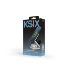 KSIX Cube 3in1 15W wireless charger, Foldable, MagSafe & Qi Compatible, Apple Watch & AirPods, White