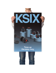 KSIX Display Poster Fitness...