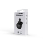Contact Twins Nano Wireless Earphones, TWS, IPX4, 4+15h Battery Life, Lightweight & Functional – Black