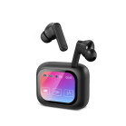 Auriculares inalámbricos KSIX Vision, Pantalla TFT 2,01’’, ANC, Aut. 6+20 h, Control táctil, Llamadas, Asist. de voz, Negro