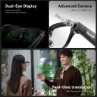 Rokid Smart Glasses, Augmented Reality, Dual Optical Display, Integrated Camera, AI-powered Hands-free Interaction