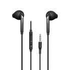 Auriculares Contact con cable Jack 3.5MM, Gestión de llamadas, Micrófono integrado, IPX4, Negro