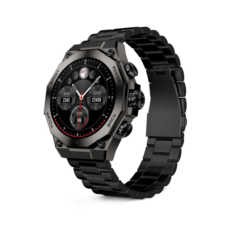 KSIX Titanium Smartwatch, 1.43"...