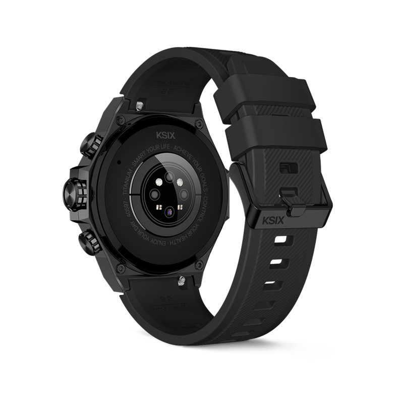 KSIX Titanium Smartwatch, 1.43"...