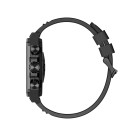 KSIX Titanium Smartwatch, 1.43" AMOLED display, 2 straps, 7-day battery life, sports and health modes, calls, black