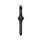 KSIX Titanium Smartwatch, 1.43" AMOLED display, 2 straps, 7-day battery life, sports and health modes, calls, black