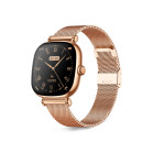 KSIX Iria Smartwatch, 1.7” AMOLED Dis, 4-Day Battery life, Metal & Silicone Straps, Fitness & Health Modes, Calls, Pink