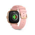 KSIX Iria Smartwatch, 1.7” AMOLED Dis, 4-Day Battery life, Metal & Silicone Straps, Fitness & Health Modes, Calls, Pink