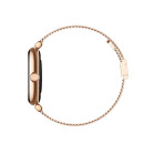 KSIX Iria Smartwatch, 1.7” AMOLED Dis, 4-Day Battery life, Metal & Silicone Straps, Fitness & Health Modes, Calls, Pink