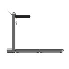 Kingsmith WalkingPad X214 folding treadmill, 14 km/h, 1.25 HP brushless moto, black