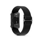 KSIX Vitalis Smartband, 30-day battery life, health monitoring, notifications, 5ATM, 2 nylon straps, black