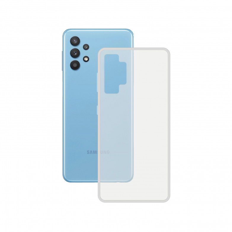 Funda Ksix para Samsung A33, Flexible, Transparente