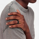 KSIX Saturn smart ring, size XS , Aut. 3 days, Activity & Health, Sleep Monitor, 5ATM, Silver