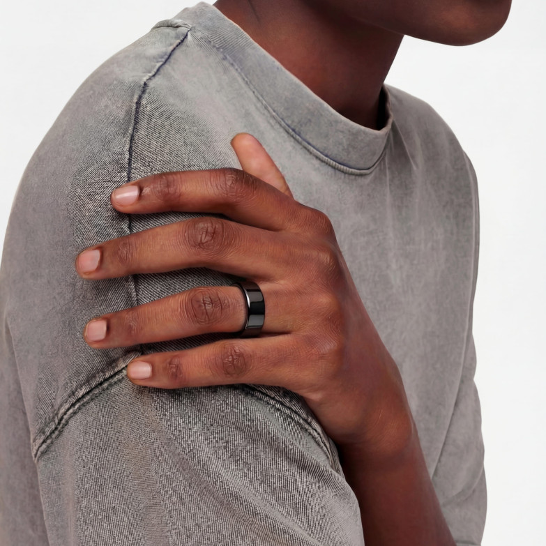 KSIX Saturn smart ring, size S , Aut....