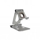 Swivel Holder For Mobile Phone And Tablet Silver