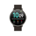 Smartwatch KSIX Core 3 Max, AMOLED 1,73”, Batería 7 días, IP68, Caja aleación zinc gris, Correa silicona magnética marrón oscuro