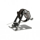 Soporte escritorio para movil, tablet y smartwatch, Rotación: 360°, Material aluminio