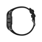 Smartwatch KSIX Hero 2, IPS 1,76”, Batería 5 días, IP68, Caja aleación zinc gris, Correa silicona negra