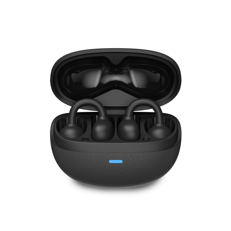 KSIX ClipOn Wireless Earbuds, USB-C,...