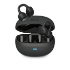 Auriculares inalámbricos KSIX ClipOn, USB-C, Diseño Open Ear, Diseño C-Bridge, 4h+15h auto., Llamadas, Control táctil, Negro