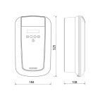 Policharger ÖN-T2 Wallbox Tipo 2 7,4 kW 32A: cable 5 m, RFID, IP65/IK10, regulación dinámica y Modbus