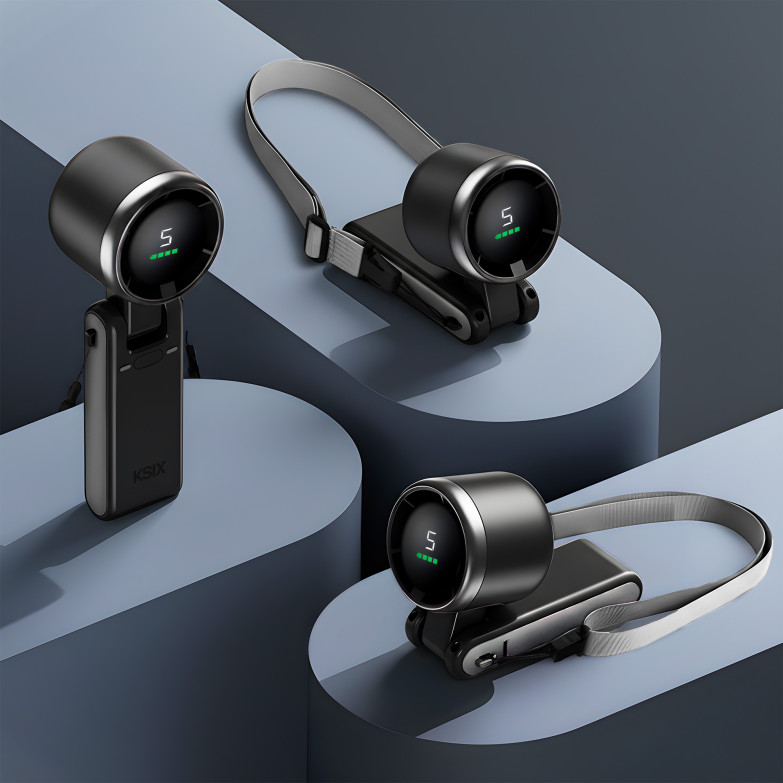 KSIX AirGo Flex 180º portable folding...