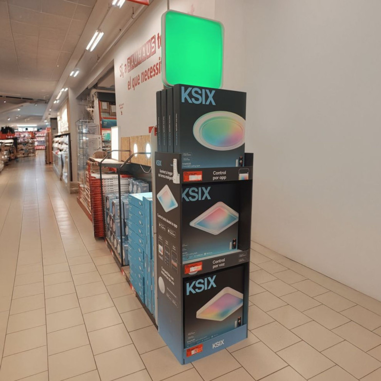 Expositor para plafones y...