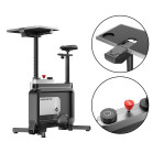 Kingsmith W1B 3-in-1 Foldable Exercise Bike, 6 positions, 8 Levels, 120kg, Integrated Desk