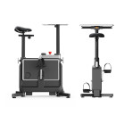 Bicicleta Estática Plegable Kingsmith W1B 3 en 1, 6 posiciones, 8 Niveles, 120kg, Escritorio Integrado