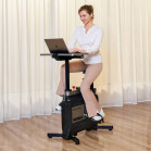 Kingsmith W1B 3-in-1 Foldable Exercise Bike, 6 positions, 8 Levels, 120kg, Integrated Desk