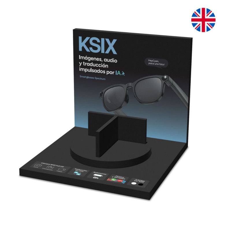 Expositor gafas KSIX Spectrum, PVC,...