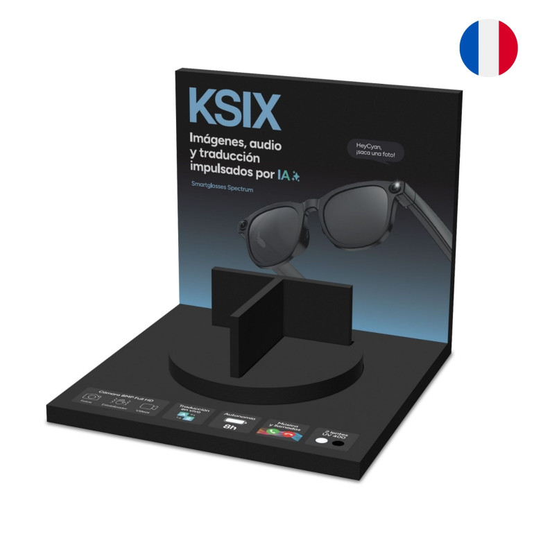 Expositor gafas KSIX Spectrum, PVC,...