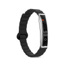 Smartband KSIX Serena ultraligera con pantalla, 100 modos deporte, sueño y 7 días de batería, 2 correas, caja plateada