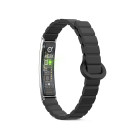 KSIX Serena ultra-light smartband with display, 100 sport and sleep modes, 7-day battery life, 2 straps, silver case