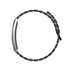 KSIX Serena ultra-light smartband with display, 100 sport and sleep modes, 7-day battery life, 2 straps, silver case