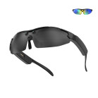 Gafas inteligentes KSIX Vector con cámara Full HD, AI, audio open-ear, 2 lentes UV400, IP65 y app HeyCyan