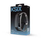Smartband KSIX Serena ultraligera con pantalla, 100 modos deporte, sueño y 7 días de batería, 2 correas, caja plateada