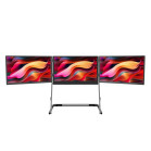 Pantalla triple para portátil, 15,6”, Full HD IPS, 100% sRGB, 60 Hz, HDR, plegable, 65W PD