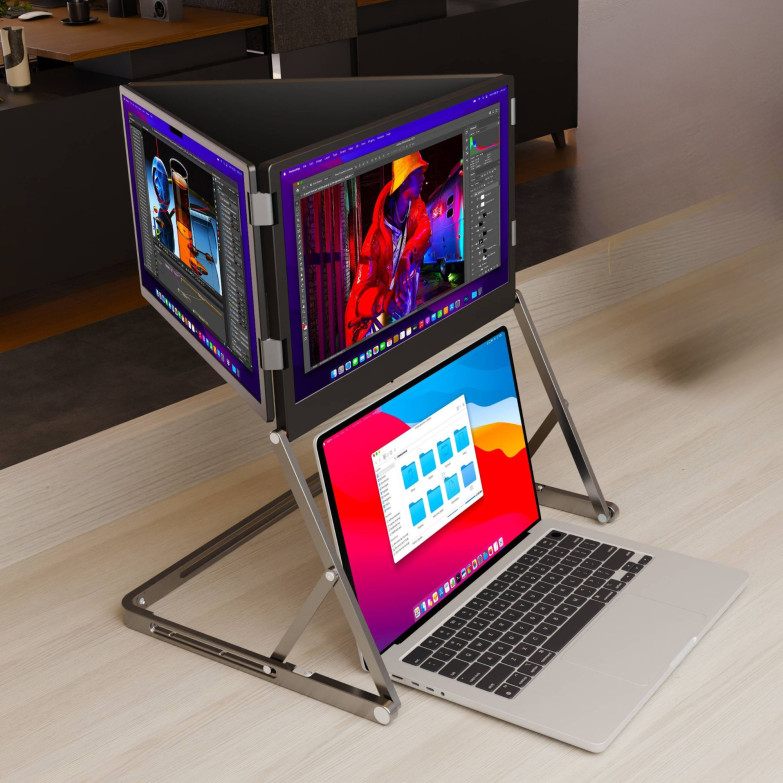 Laptop triple display, 15.6", Full HD...