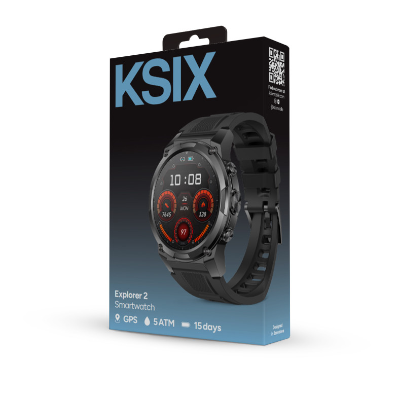 Smartwatch KSIX Explorer 2 with dual...