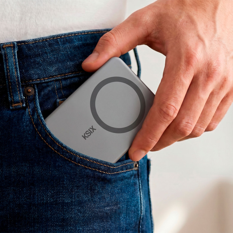 KSIX Magnetic Powerbank 3.000 mAh...