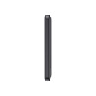 KSIX Magnetic Powerbank 5.000 mAh, ultra-slim wireless external battery with digital display and USB-C PD 20W, Black