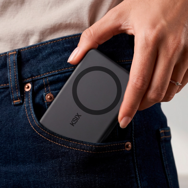 KSIX Magnetic Powerbank 10.000 mAh...