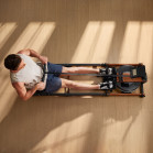 Kingsmith WR3L Rowing Machine, Water Resistance, App, Folds into 3 parts, Quiet, Mobile/tablet holder, Wood