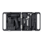 Kit de herramientas HOTO, Taladro 16 V, 50 Nm, 1.700 rpm, 26 accesorios, Maletín de transporte