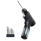 Kit de herramientas HOTO, Taladro 16 V, 50 Nm, 1.700 rpm, 26 accesorios, Maletín de transporte
