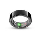 Smartring Saturn Pay: anillo NFC para pagos y control de actividad y sueño, talla M, Pago contactless, 5ATM, Negro