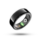 KSIX Saturn Pay smart ring, size L, contactless payment, activity tracking, sleep and heart rate monitoring, 5 ATM, black